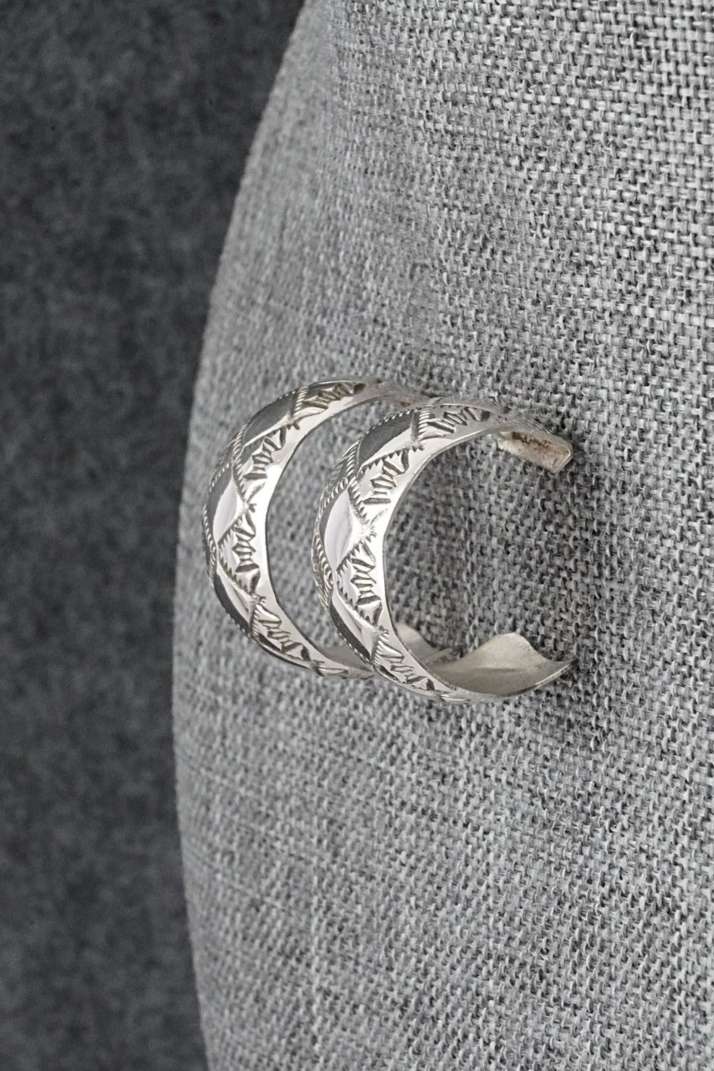 Sterling Silver Hoop Earrings - Nova Ashley