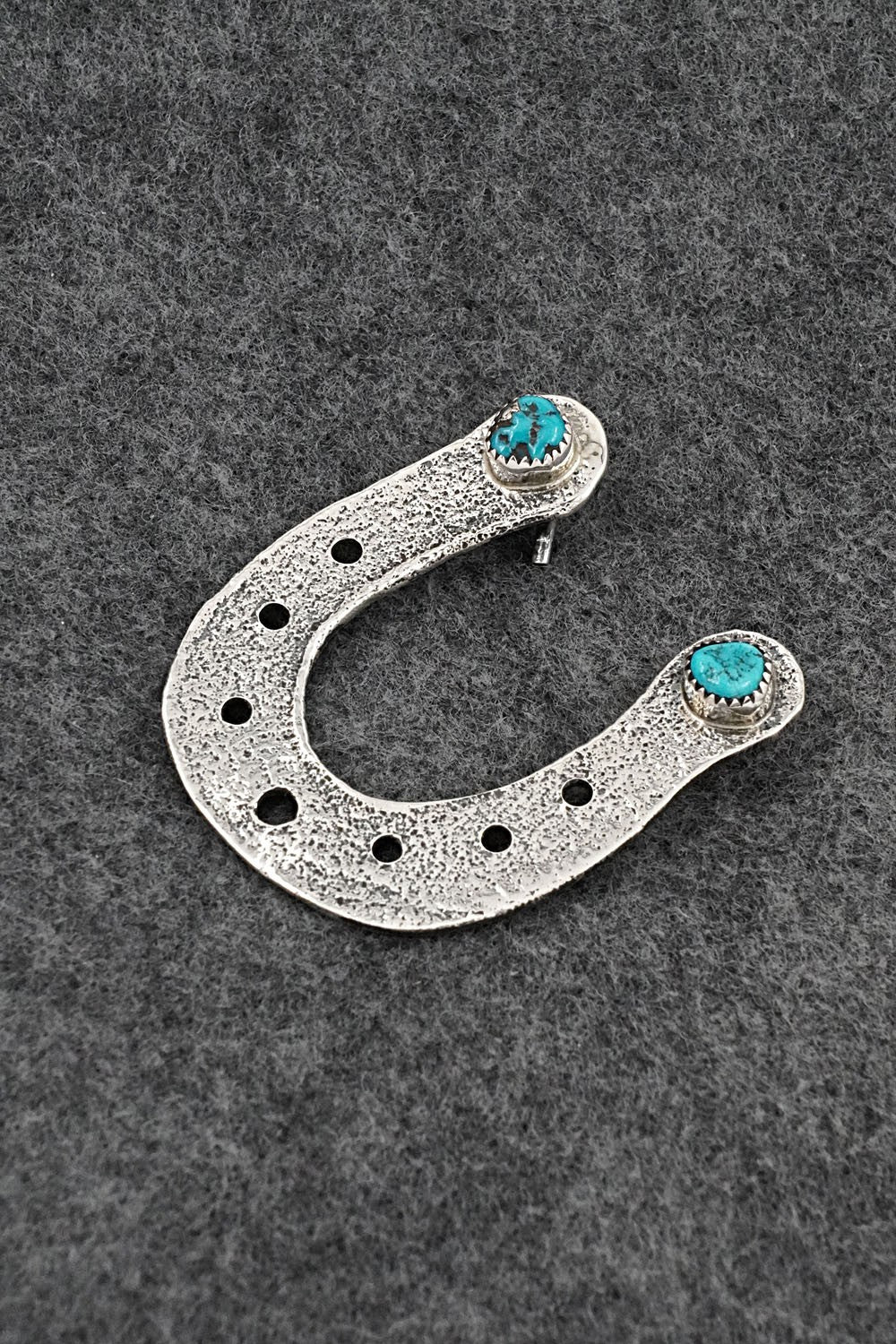 Turquoise & Sterling Silver Pendant - Darius Arviso