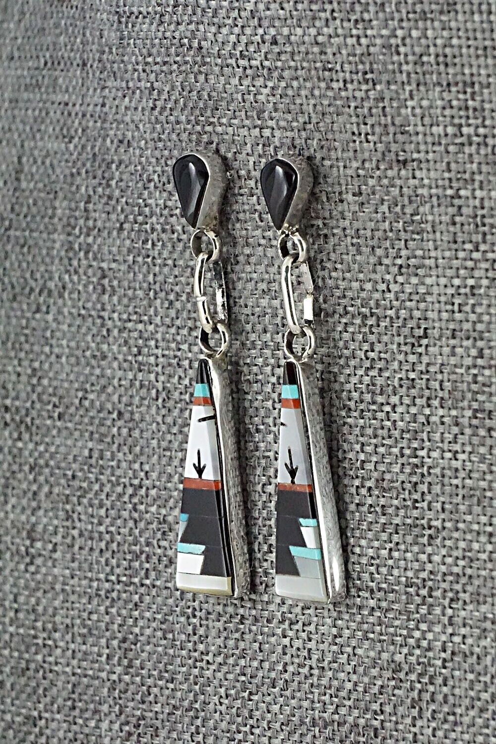 Multi-Stone & Sterling Silver Earrings - Jason Bobelu