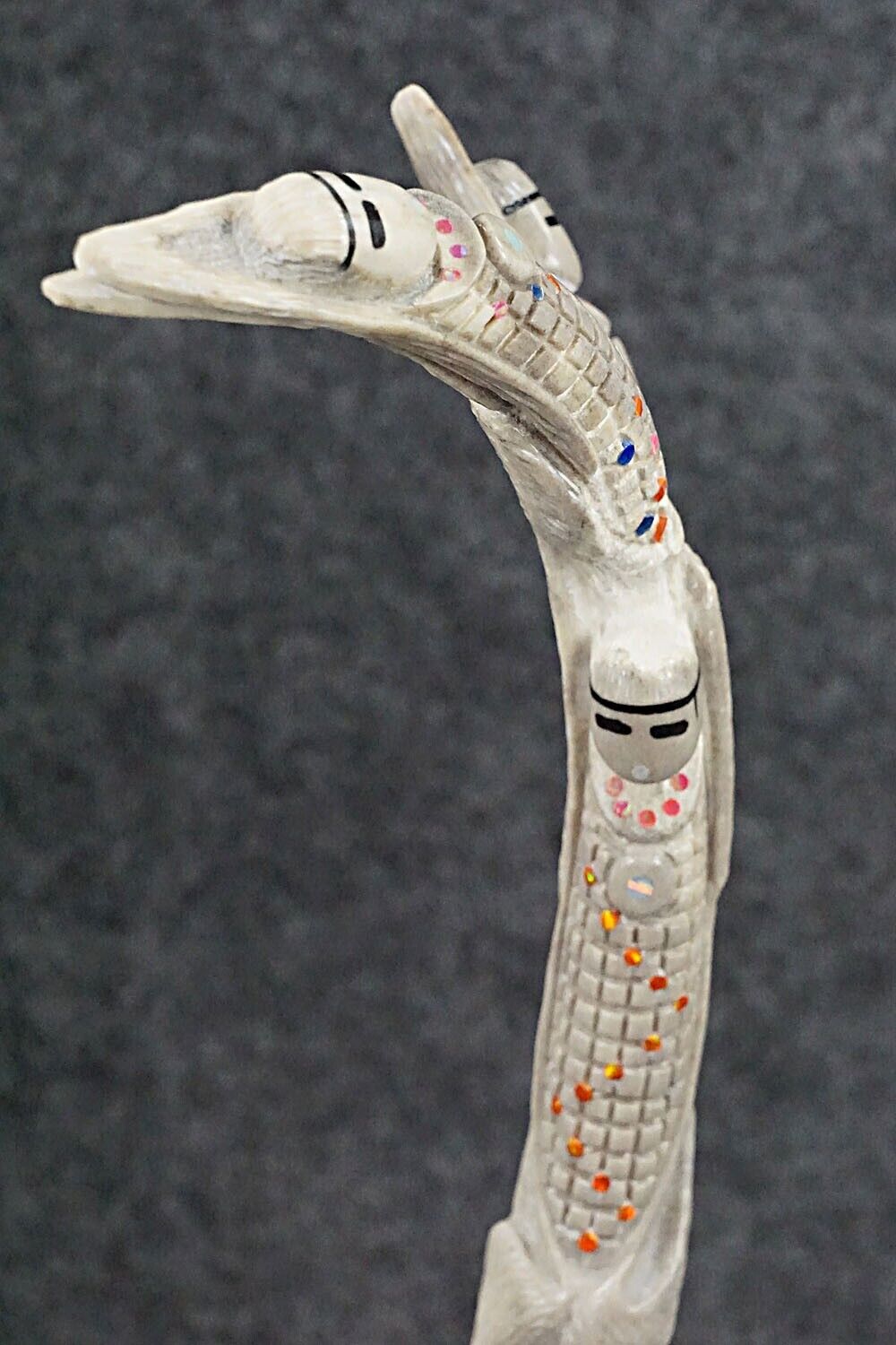 Corn Maidens Zuni Fetish Carving - Destry Siutza