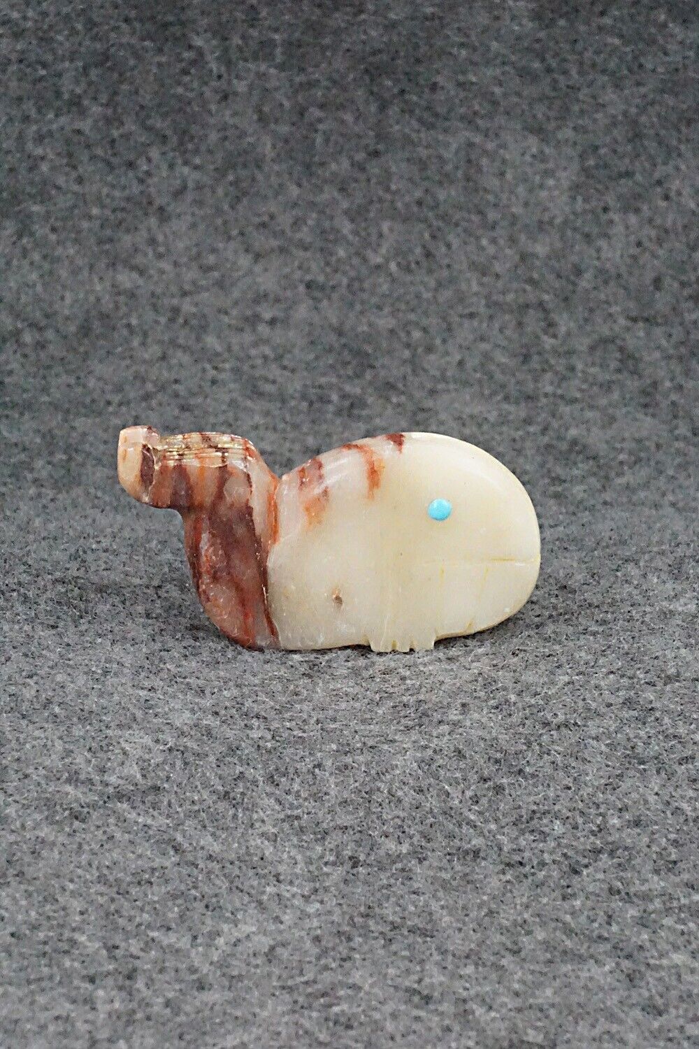 Whale Zuni Fetish Carving - Cody Chavez