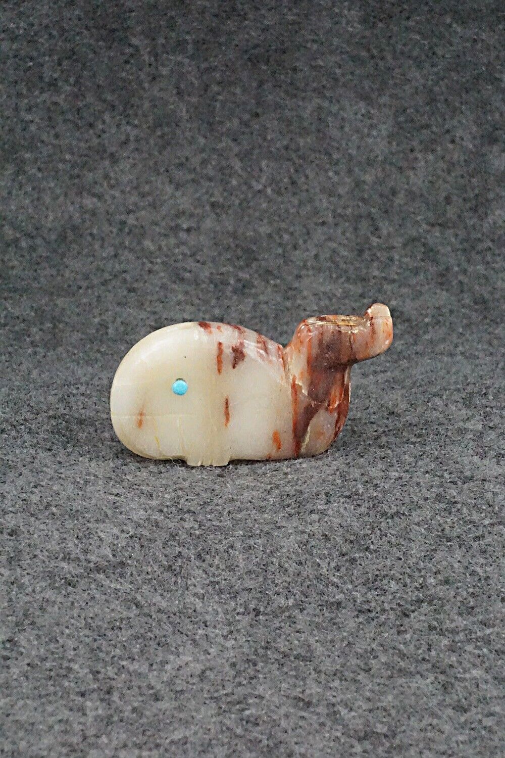 Whale Zuni Fetish Carving - Cody Chavez