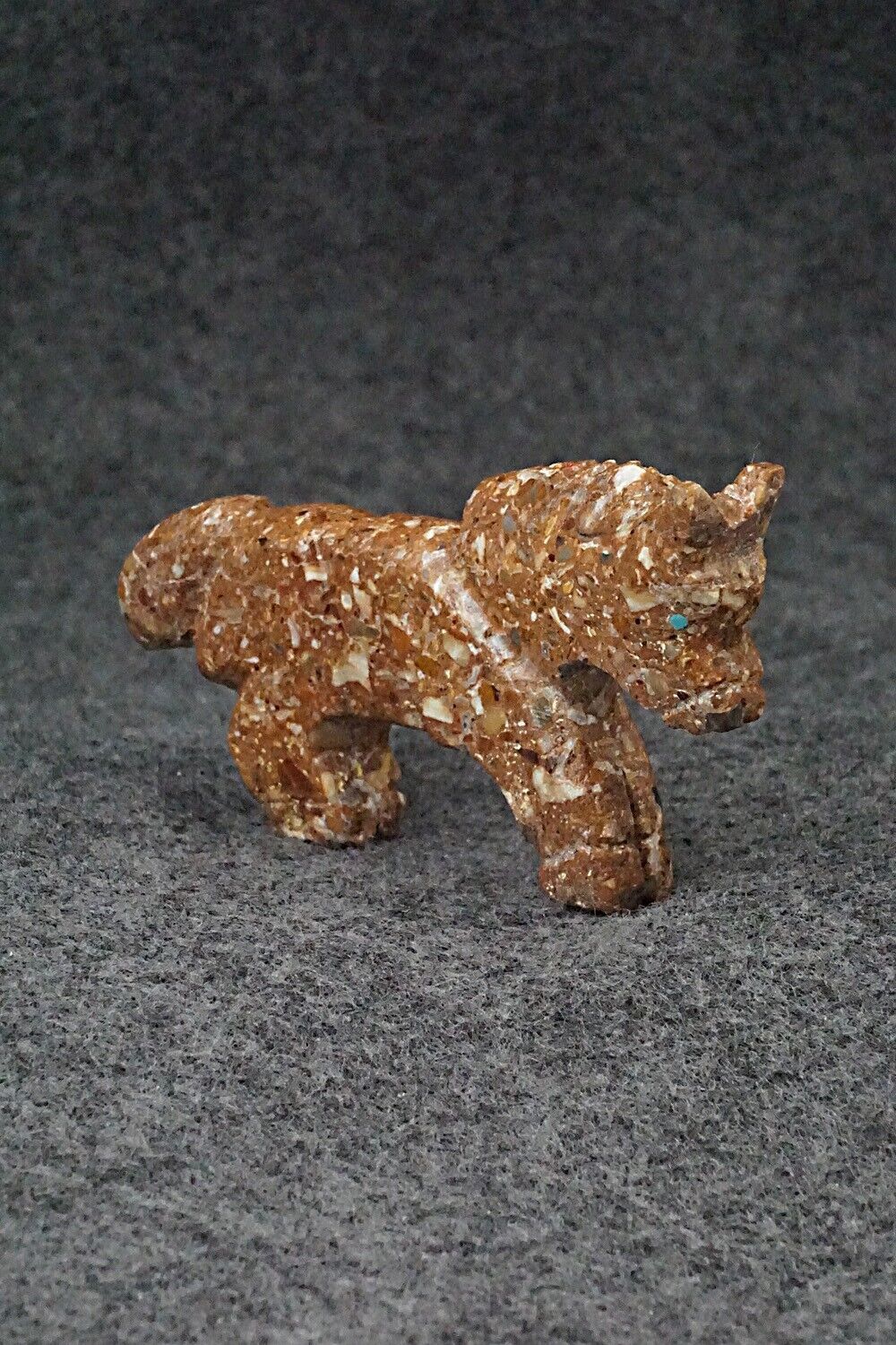 Horse Zuni Fetish Carving - Tony Mackel