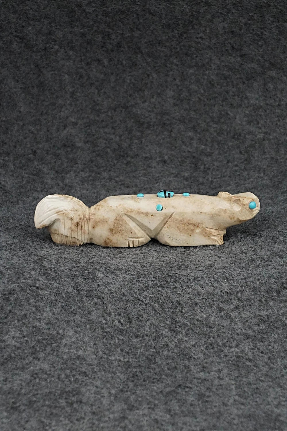 Squirrel Zuni Fetish Carving - Danette Laate