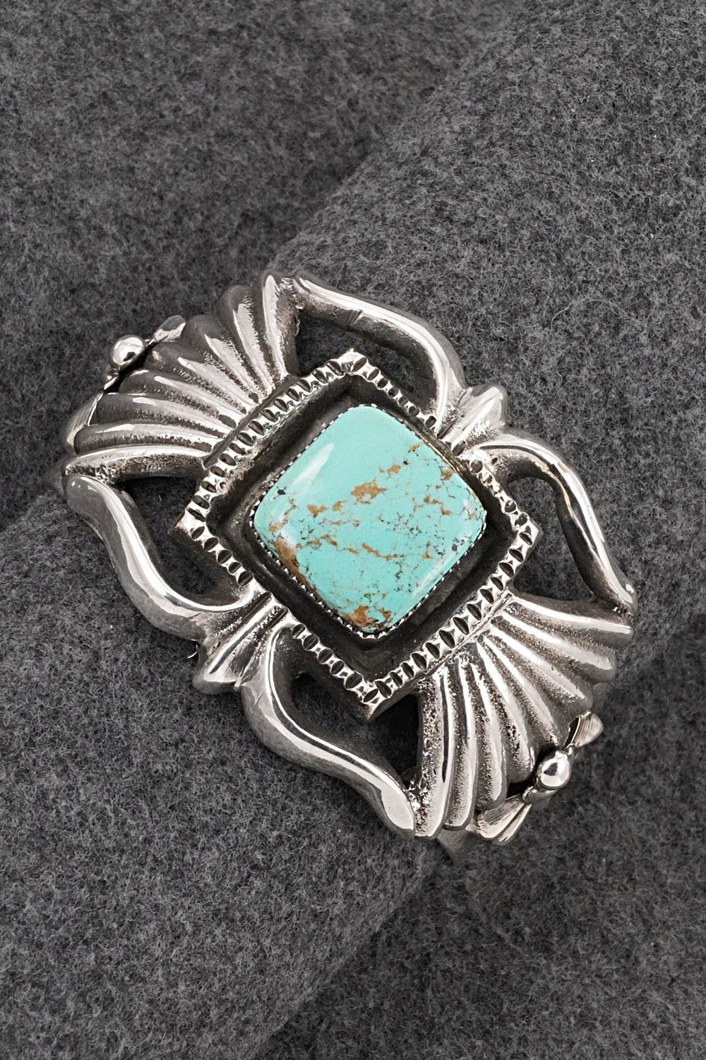 Turquoise & Sterling Silver Bracelet - Lena Kee