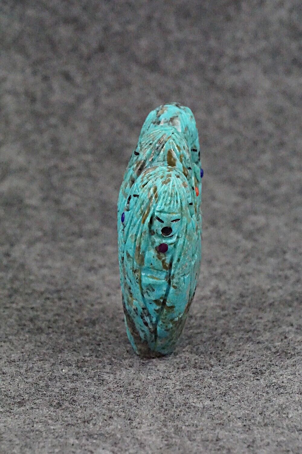 Corn Maiden Zuni Fetish Carving - Sandra Quandelacy
