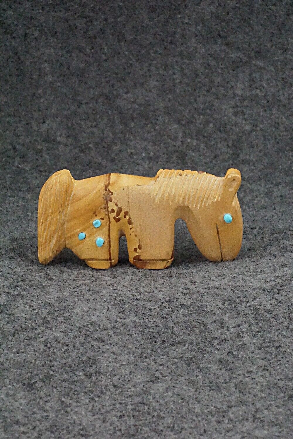 Horse Zuni Fetish Carving - Cody Chavez