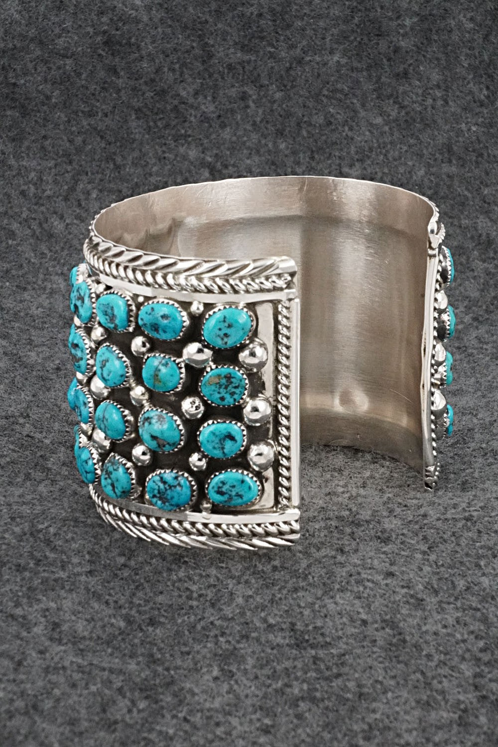 Turquoise & Sterling Silver Bracelet - Darlene Begay