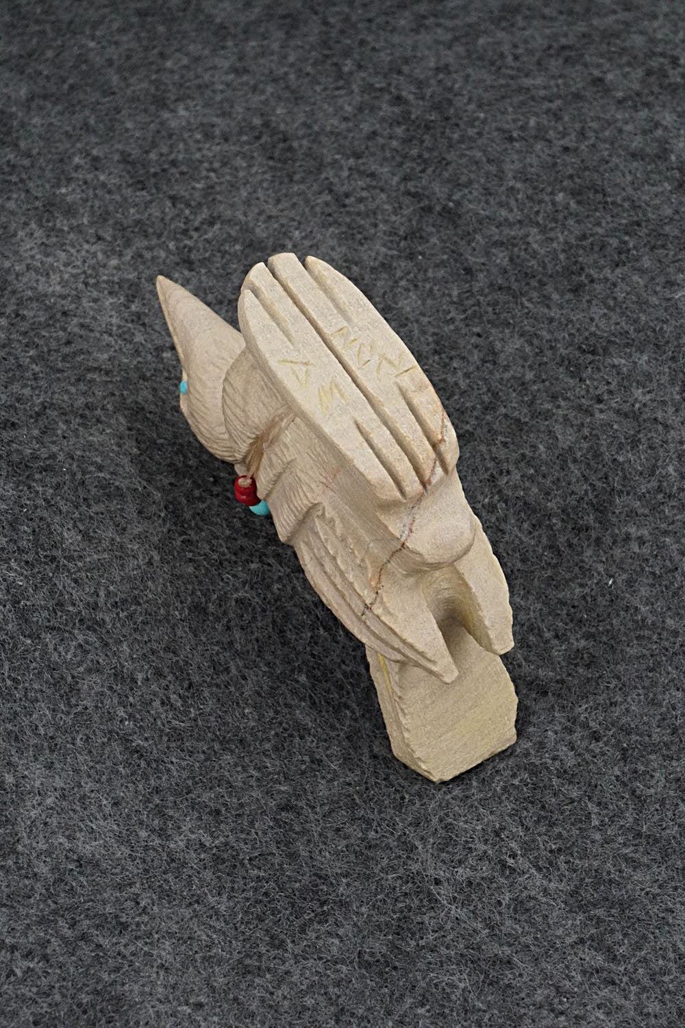 Roadrunner Zuni Fetish Carving - Douglas Martza