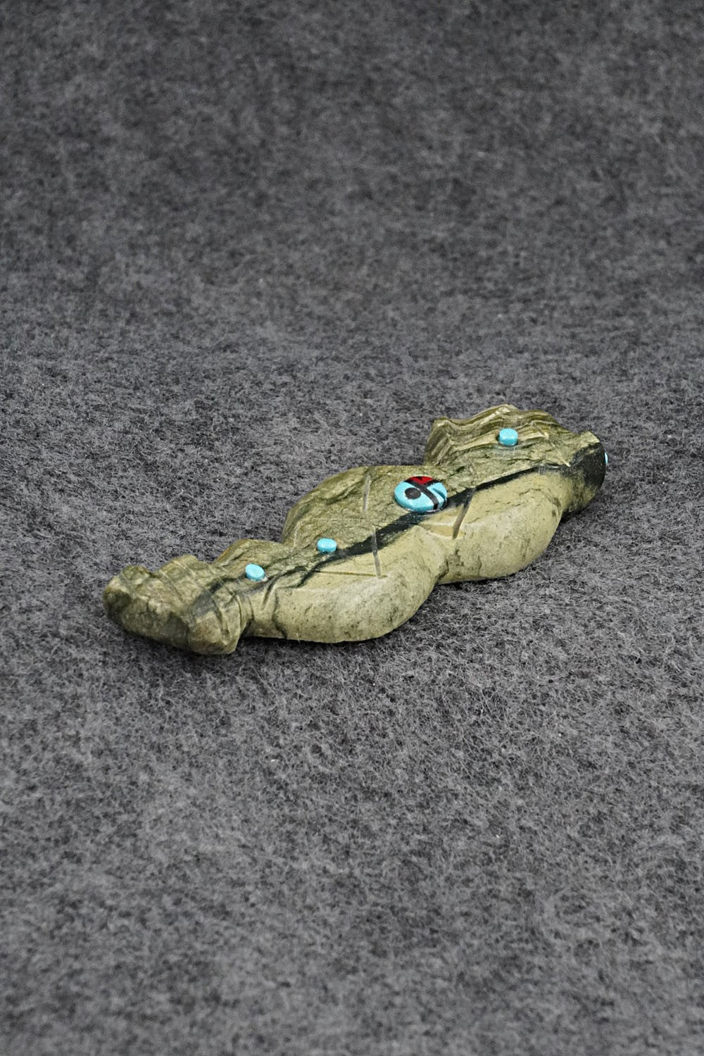 Rattle Snake Zuni Fetish Carving - Dannette Laate