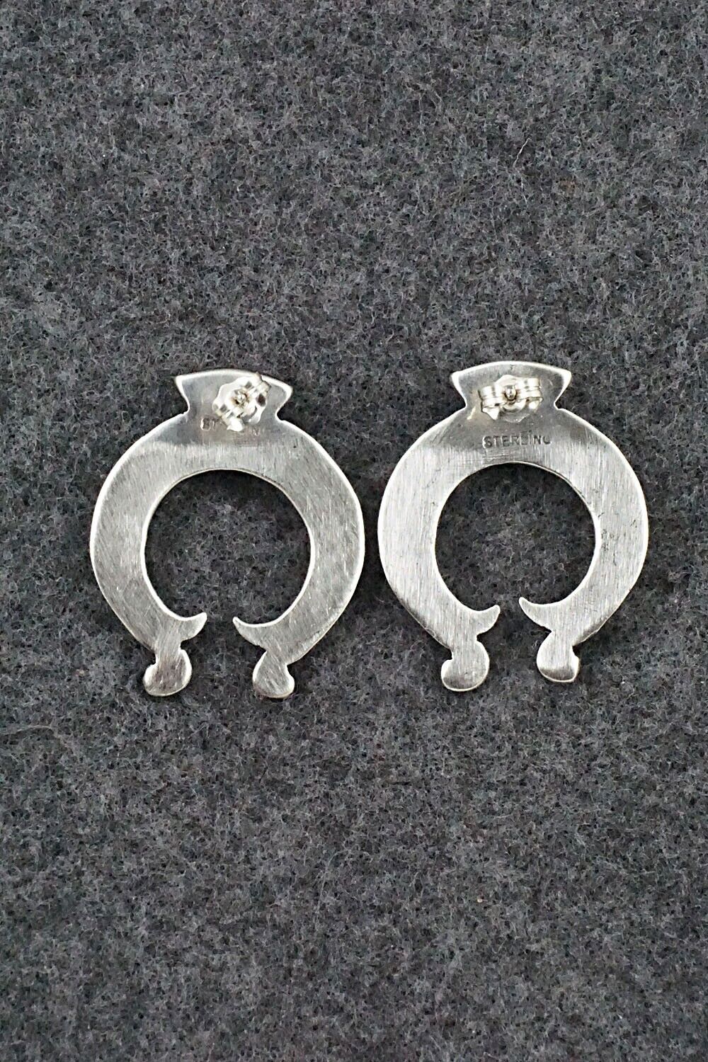 Turquoise & Sterling Silver Earrings - Paige Gordon