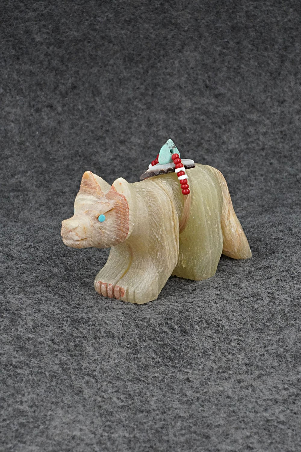 Wolf Zuni Fetish Carving - Douglas Martza