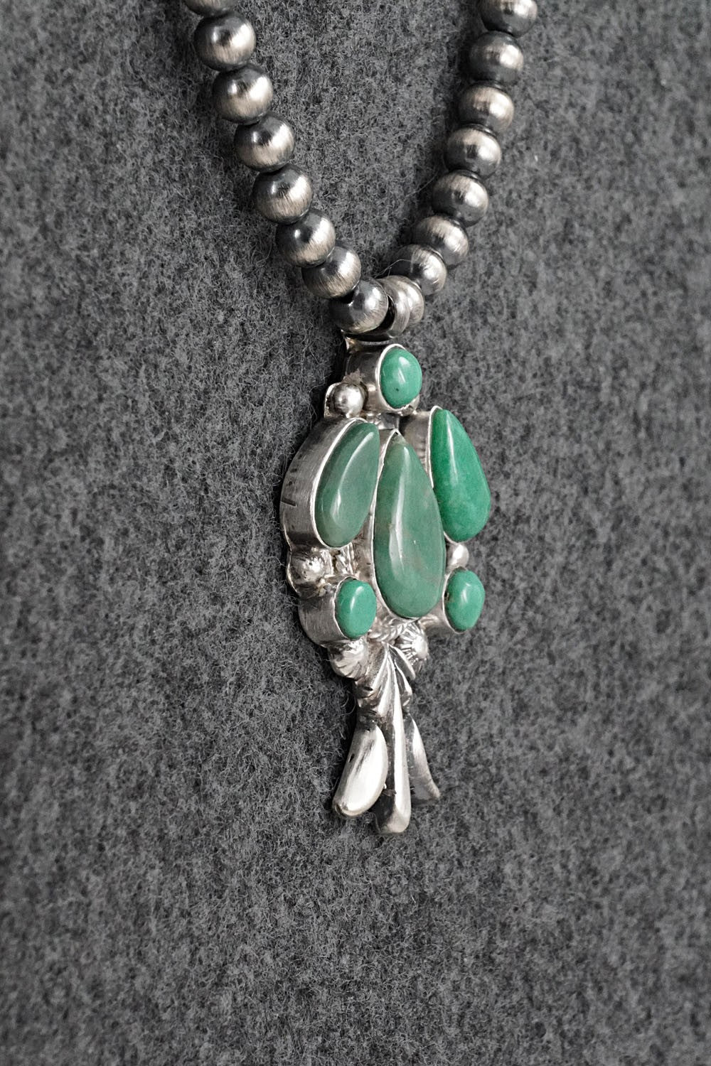 Turquoise & Sterling Silver Necklace - Bobby Platero