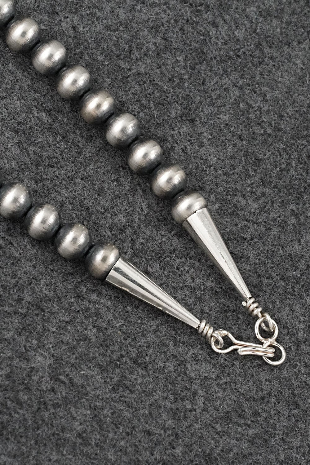 Turquoise & Sterling Silver Squash Blossom Set - Tom Lewis