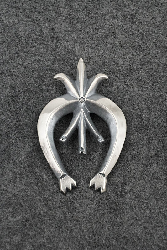 Sterling Silver Naja Pendant - Harrison Bitsue