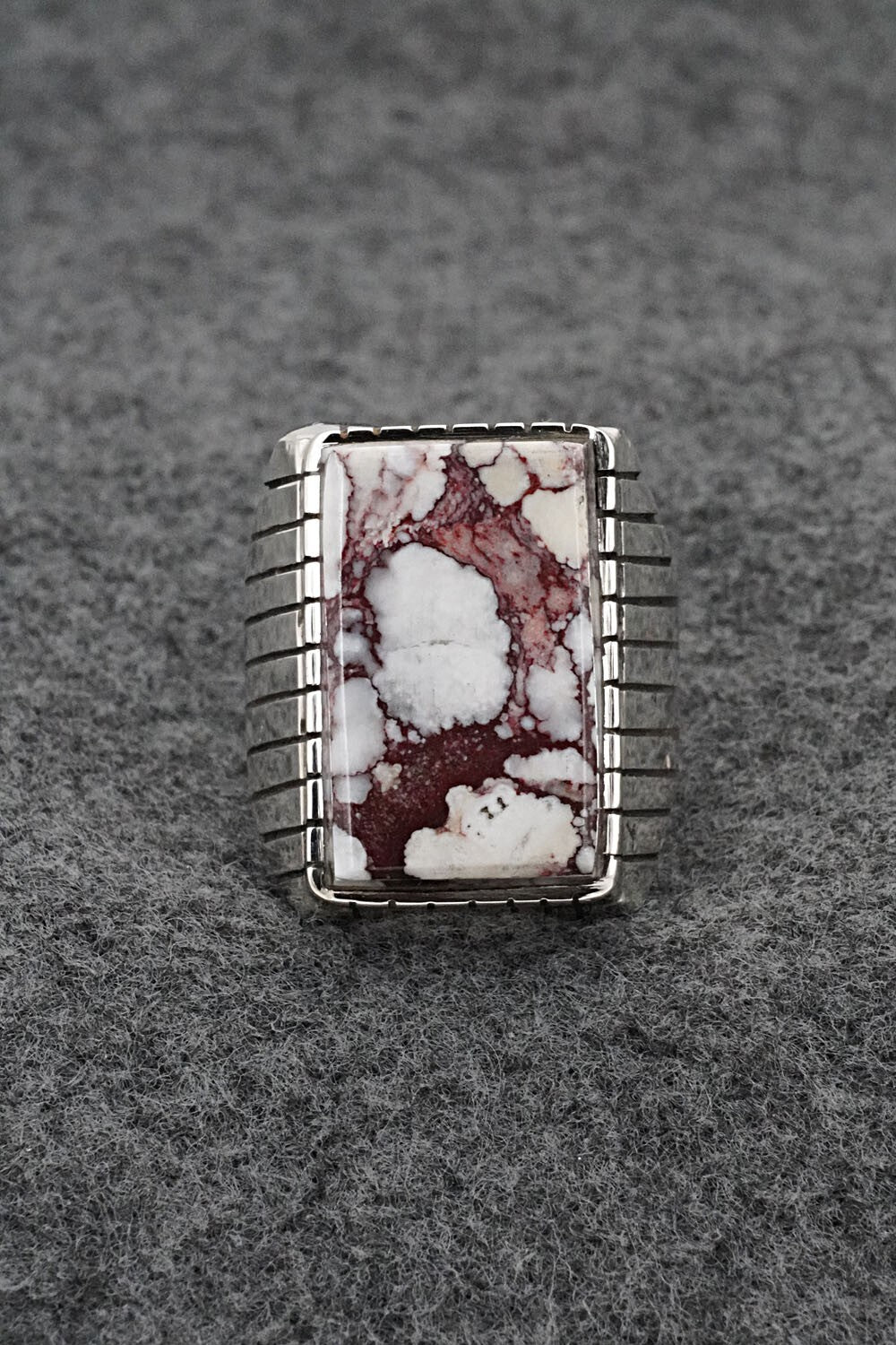 Wild Horse & Sterling Silver Ring - Trevor Jack - Size 10