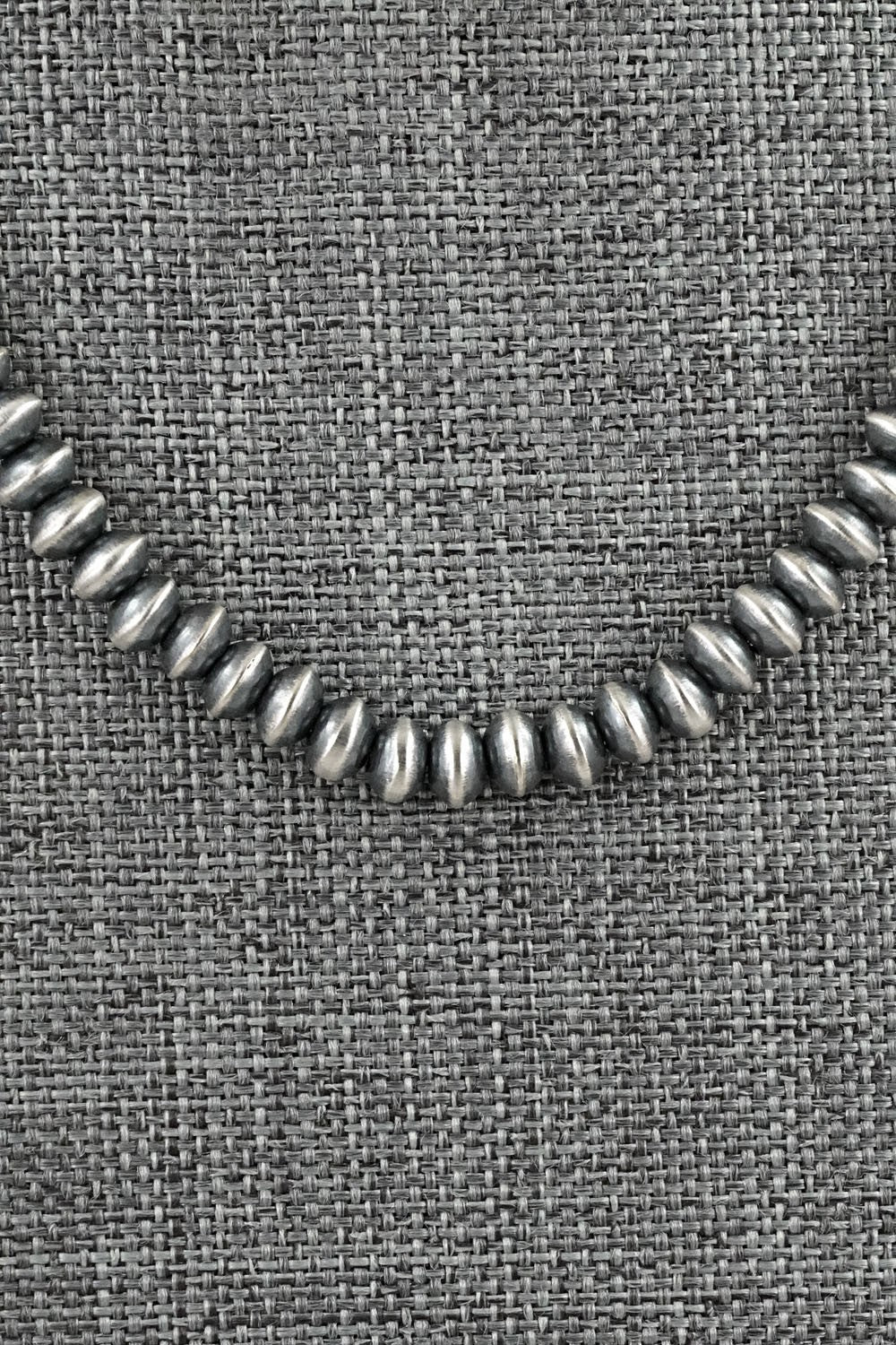 Sterling Silver Navajo Pearl Necklace 16" - Tonisha Haley