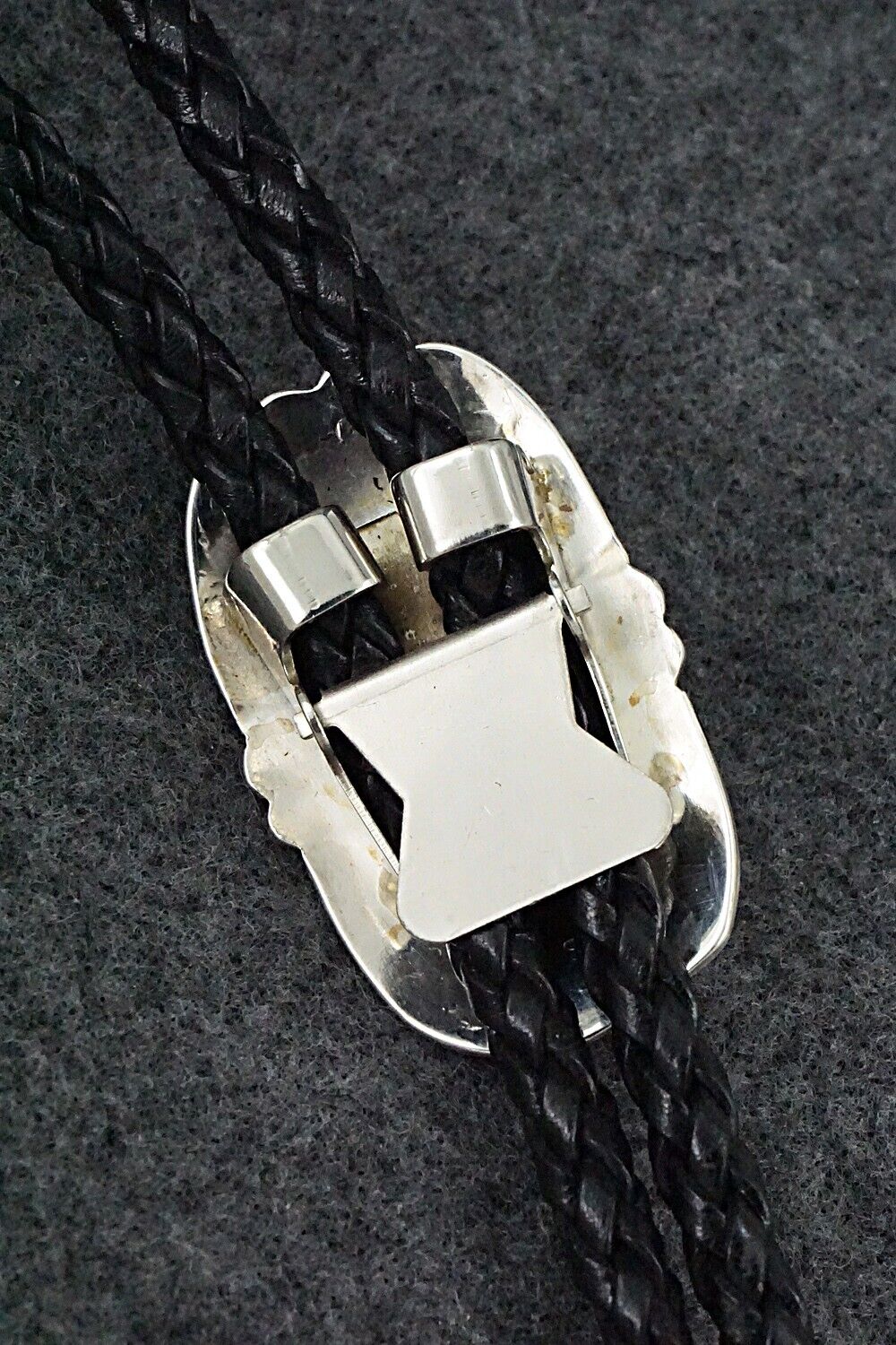 Turquoise & Sterling Silver Bolo Tie - Rosita Singer