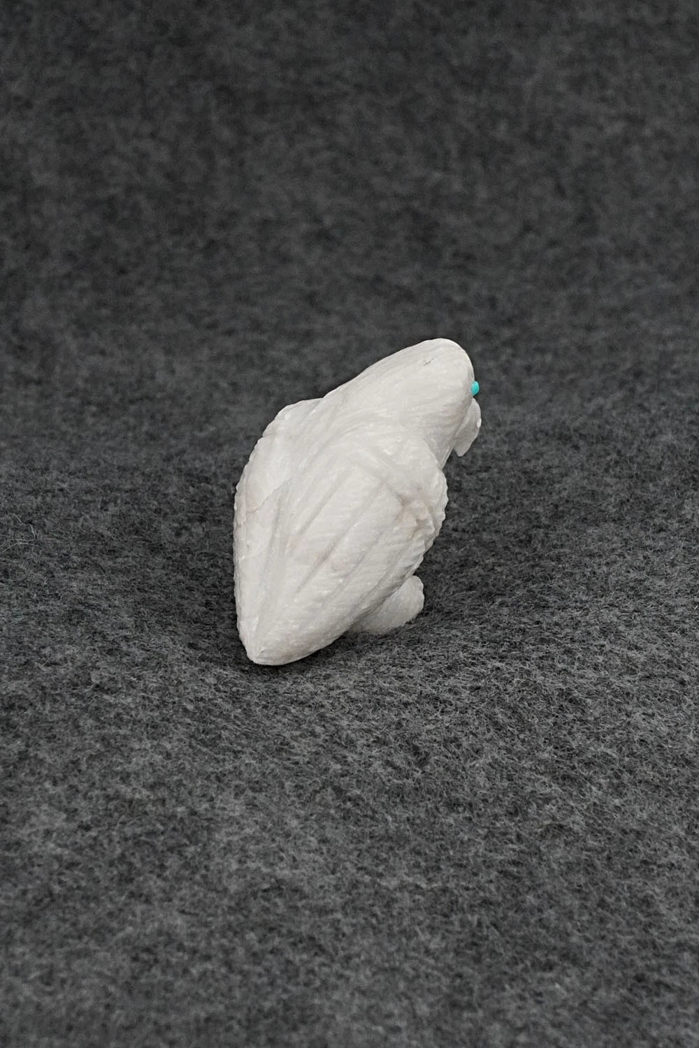 Owl Zuni Fetish Carving - Jonas Hustito