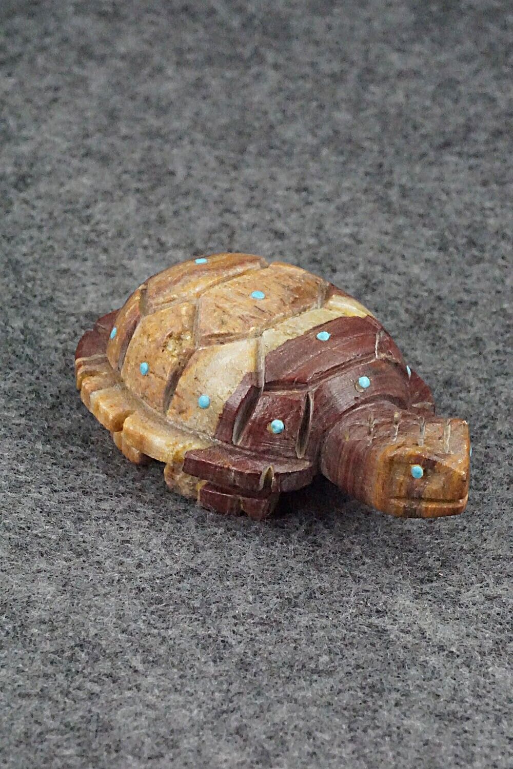 Tortoise Turtle Zuni Fetish Carving - Douglas Martza