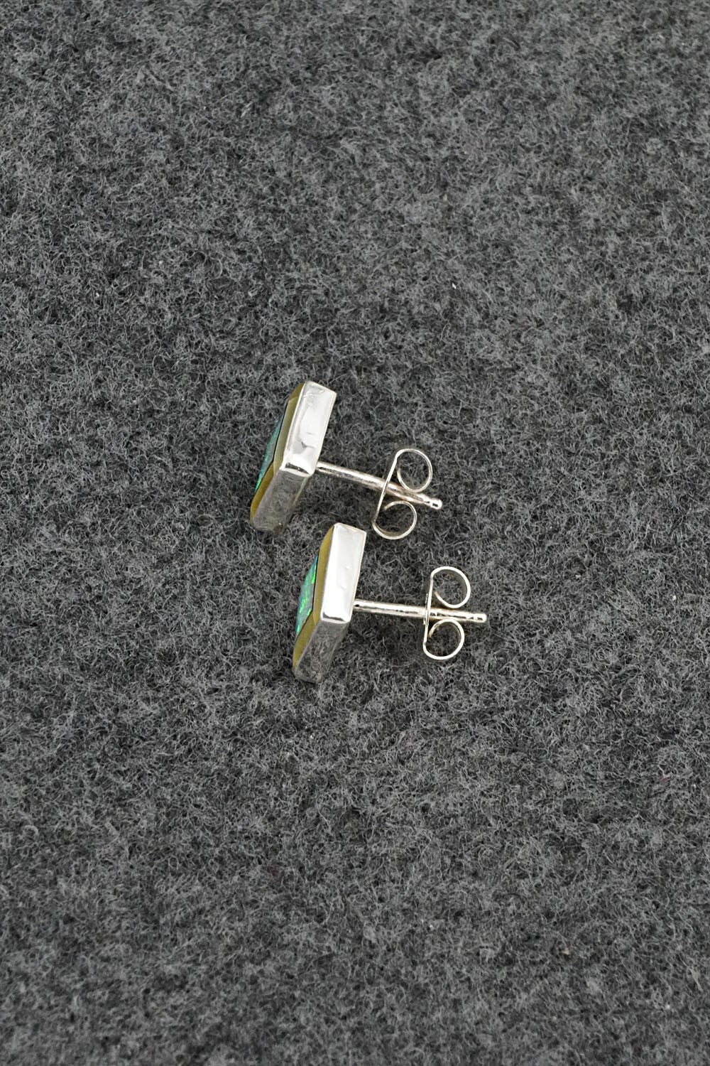 Opalite, Mother of Pearl & Sterling Silver Earrings - Willis Kylestewa
