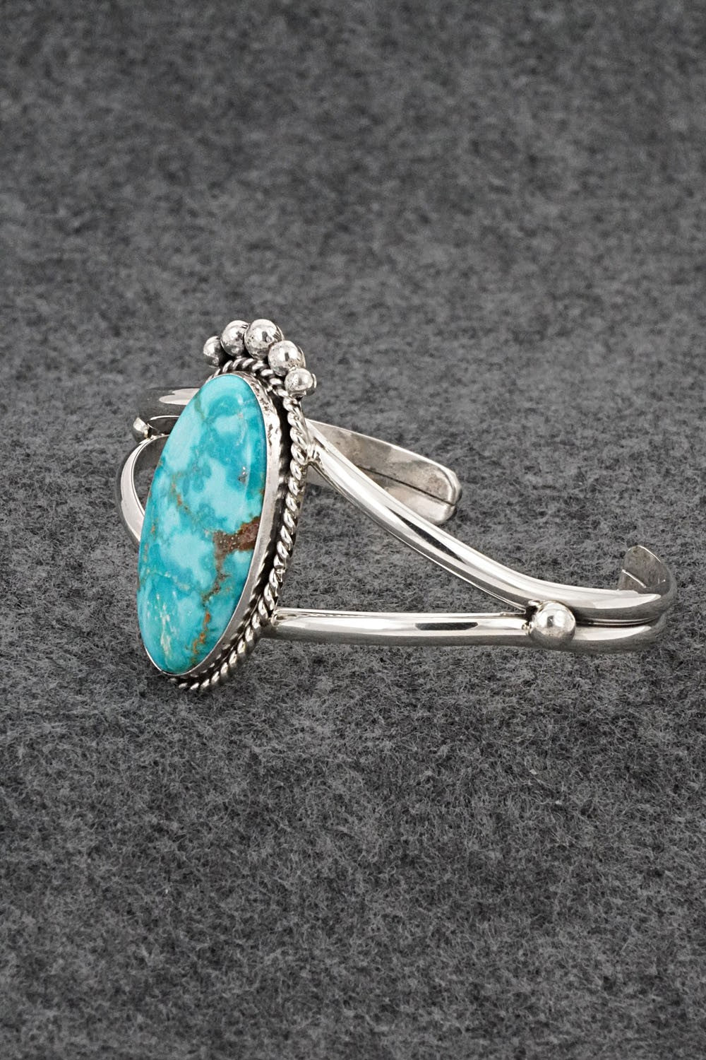 Turquoise & Sterling Silver Bracelet - Rena Begay