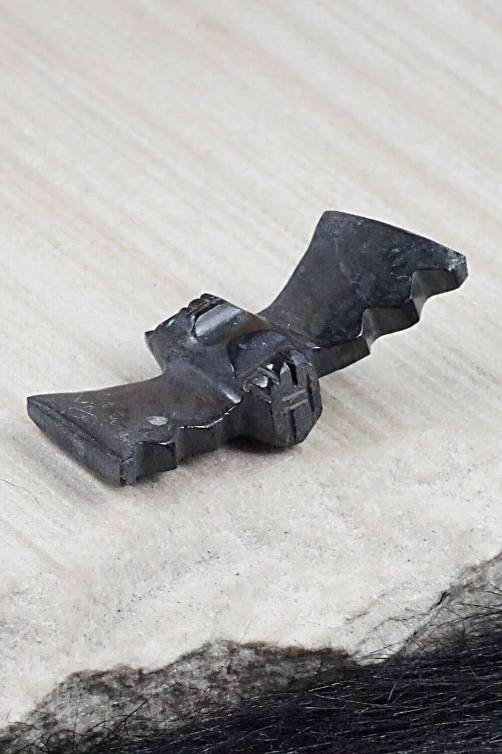 Bat Zuni Fetish Carving - Tim Lementino