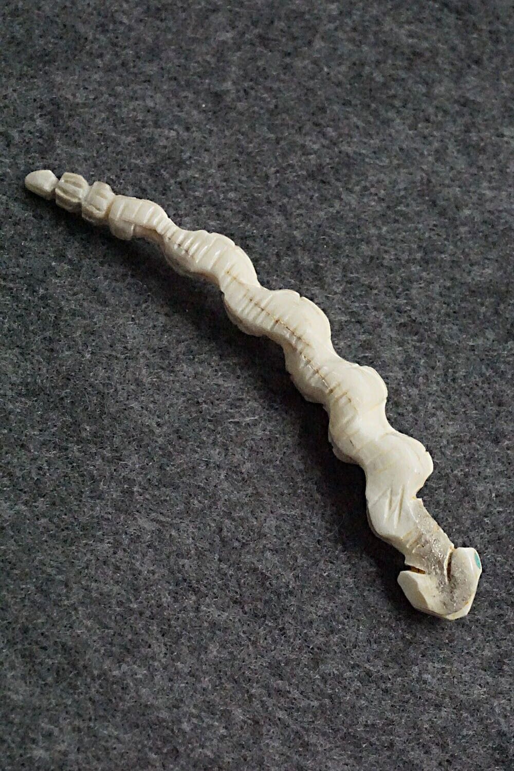 Rattlesnake Zuni Fetish Carving - Allison White