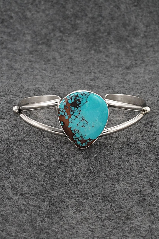 Turquoise & Sterling Silver Bracelet - Eugene Gruber