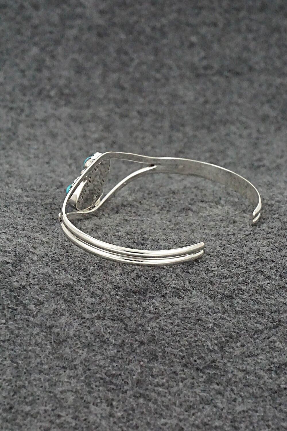 Turquoise & Sterling Silver Bracelet - Delores Jansen