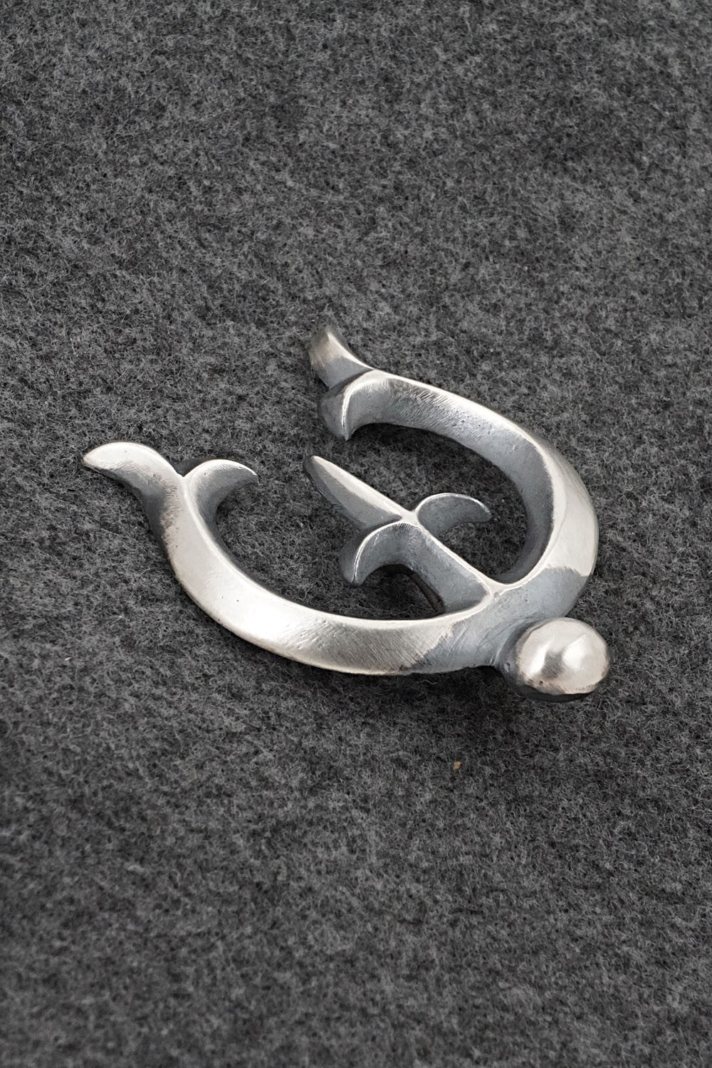 Sterling Silver Naja Pendant - Harrison Bitsue