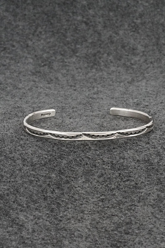 Sterling Silver Bracelet - Elaine Tahe
