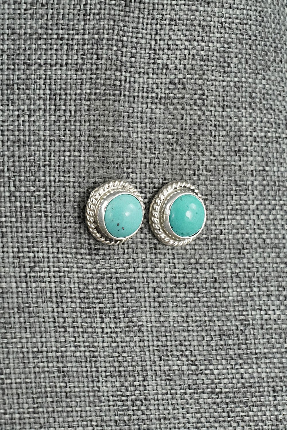 Turquoise & Sterling Silver Earrings - Byron Begay