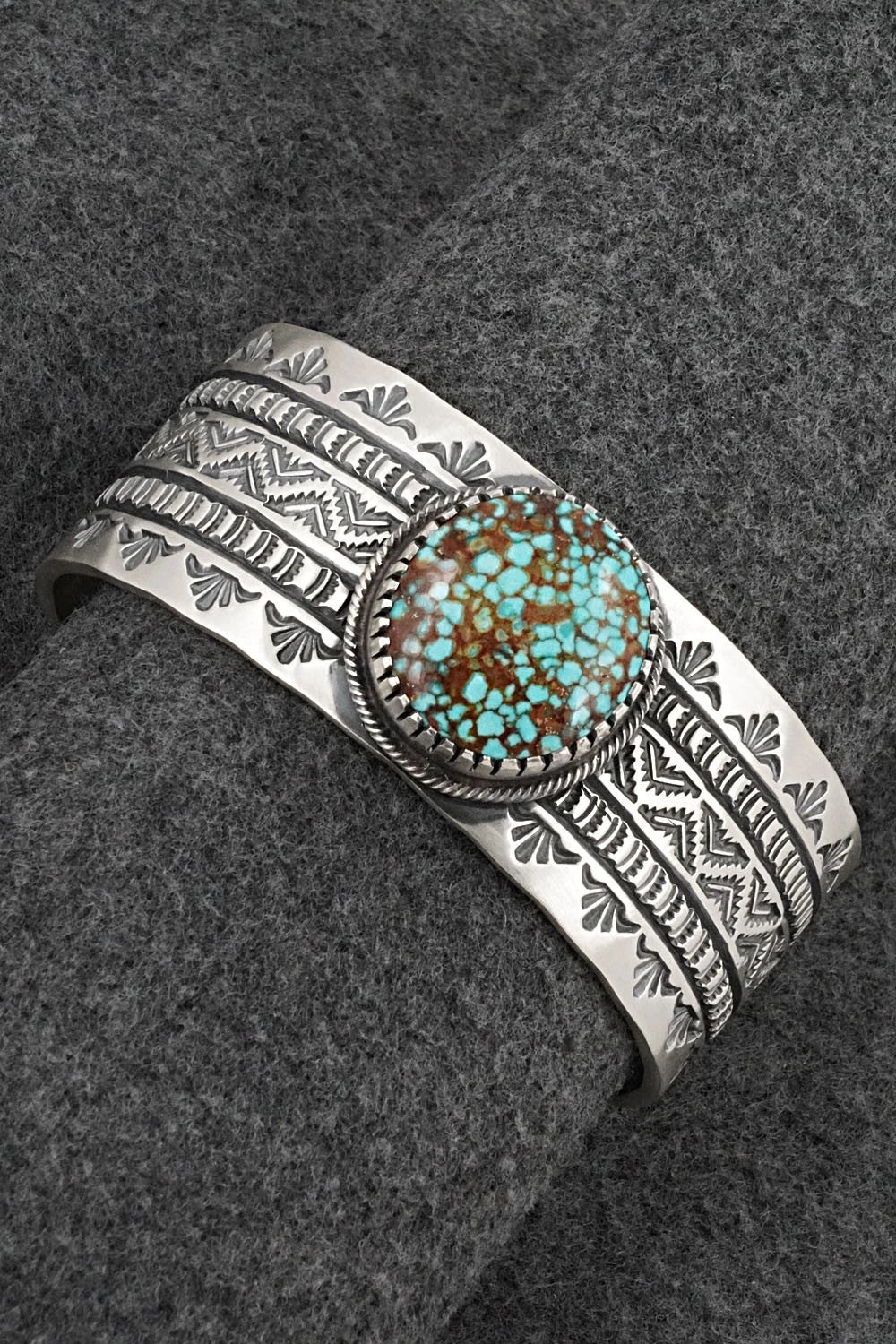 Turquoise & Sterling Silver Bracelet - Randy Boyd