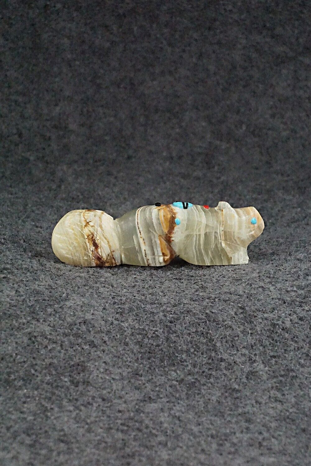 Squirrel Zuni Fetish Carving - Danette Laate