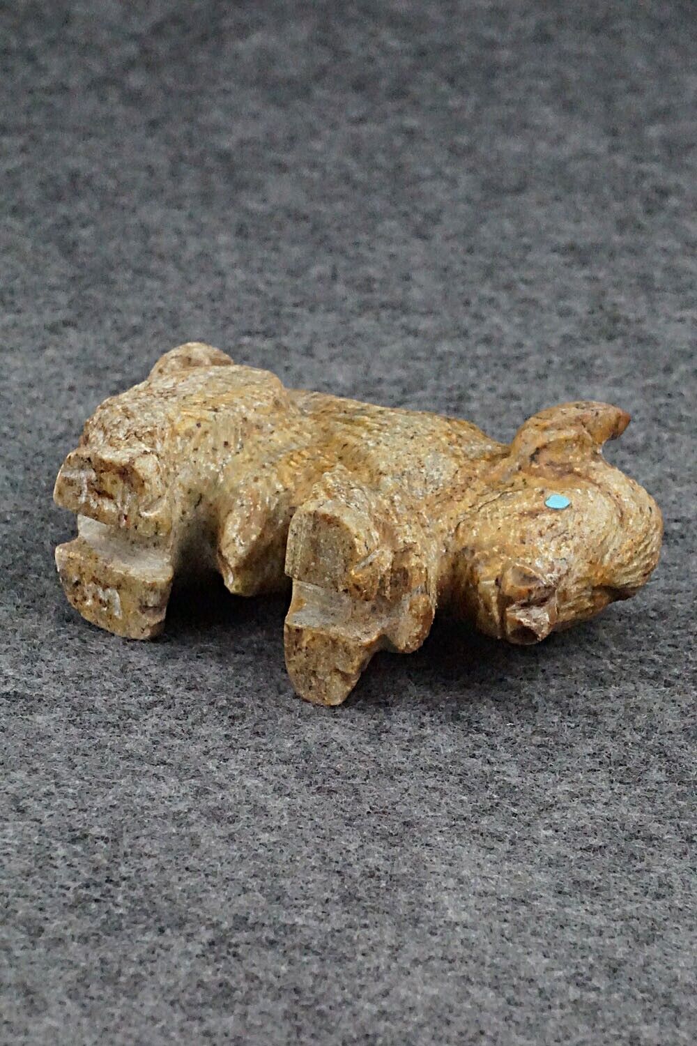 Buffalo Zuni Fetish Carving - Tony Mackel