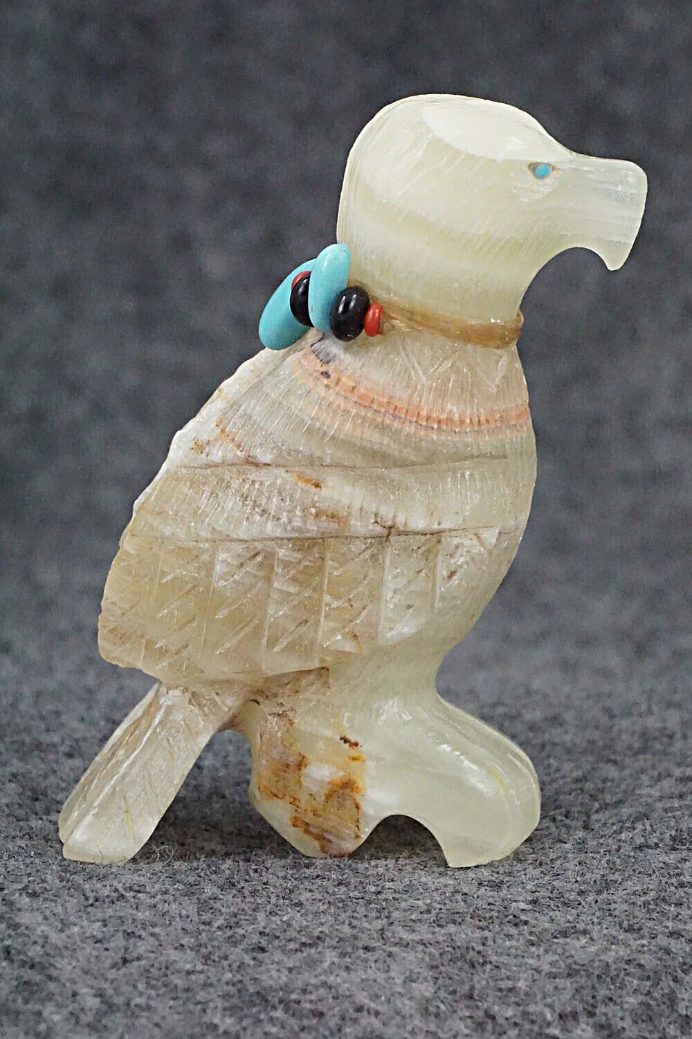Hawk Zuni Fetish Carving - Douglas Martza