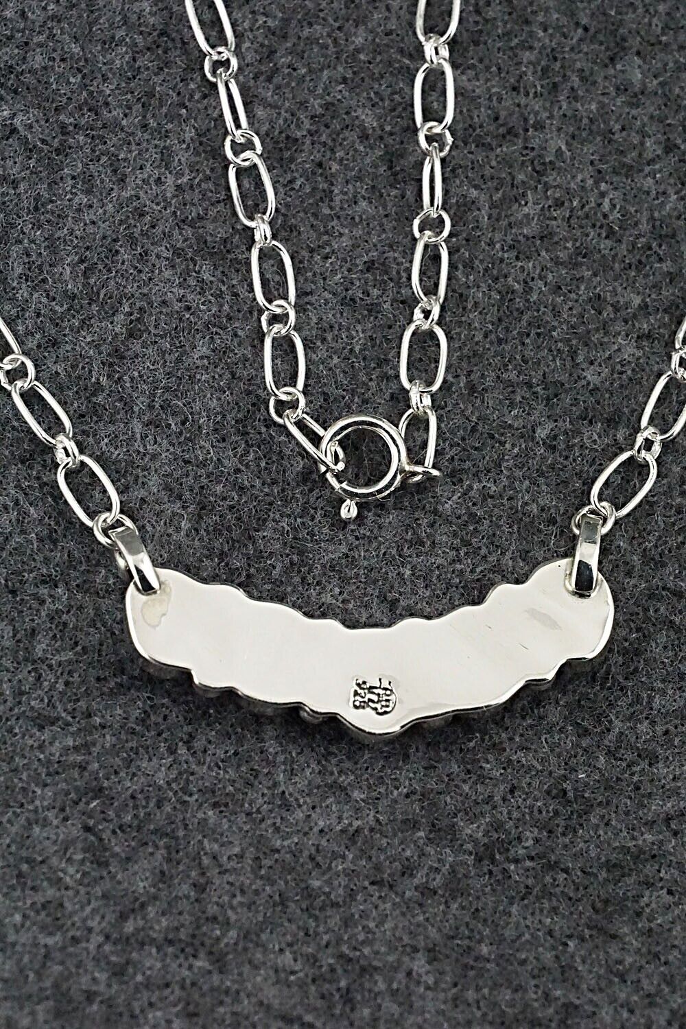 Turquoise & Sterling Silver Necklace - Kimberly Yazzie