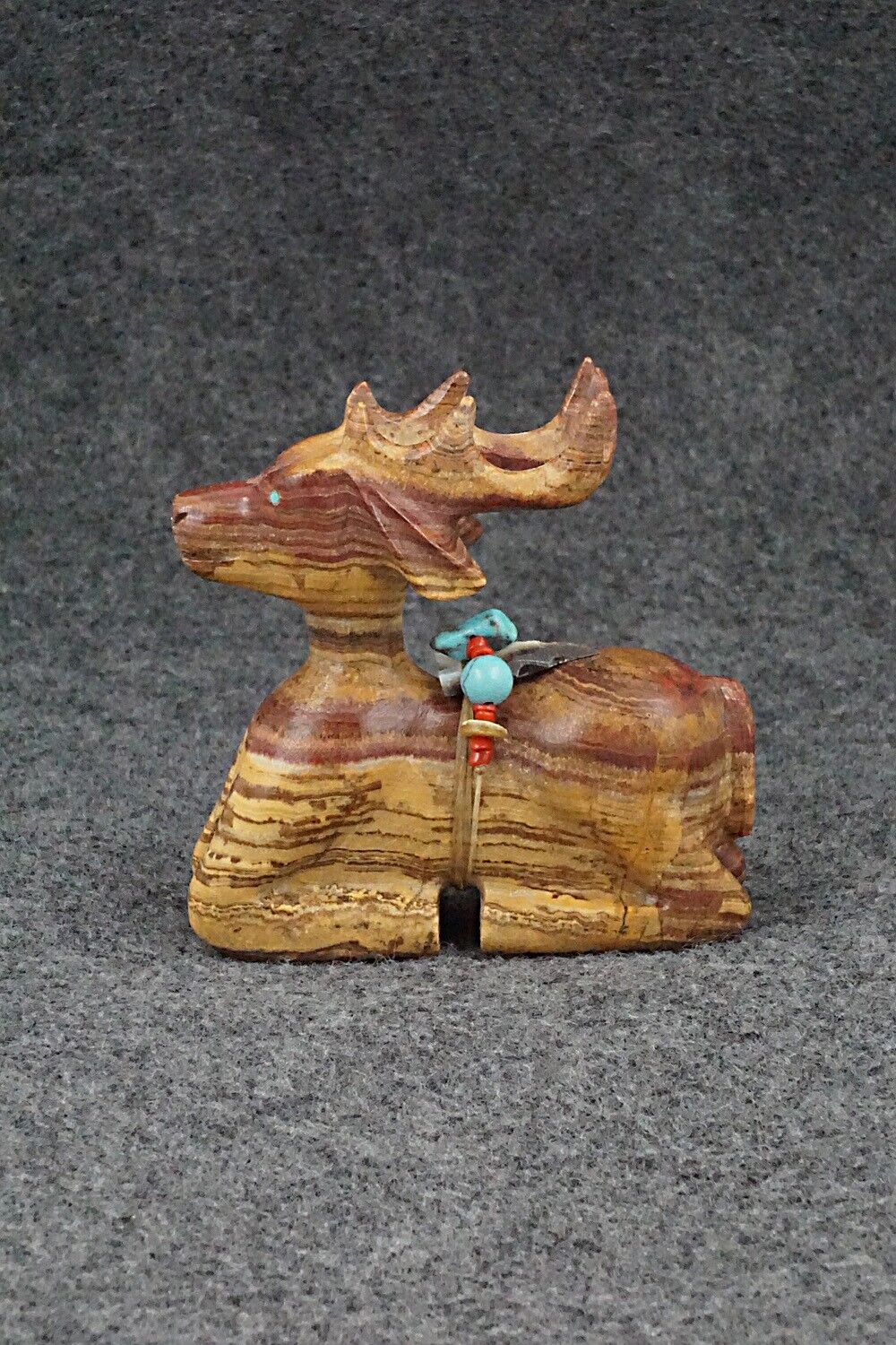 Deer Zuni Fetish Carving - Douglas Martza