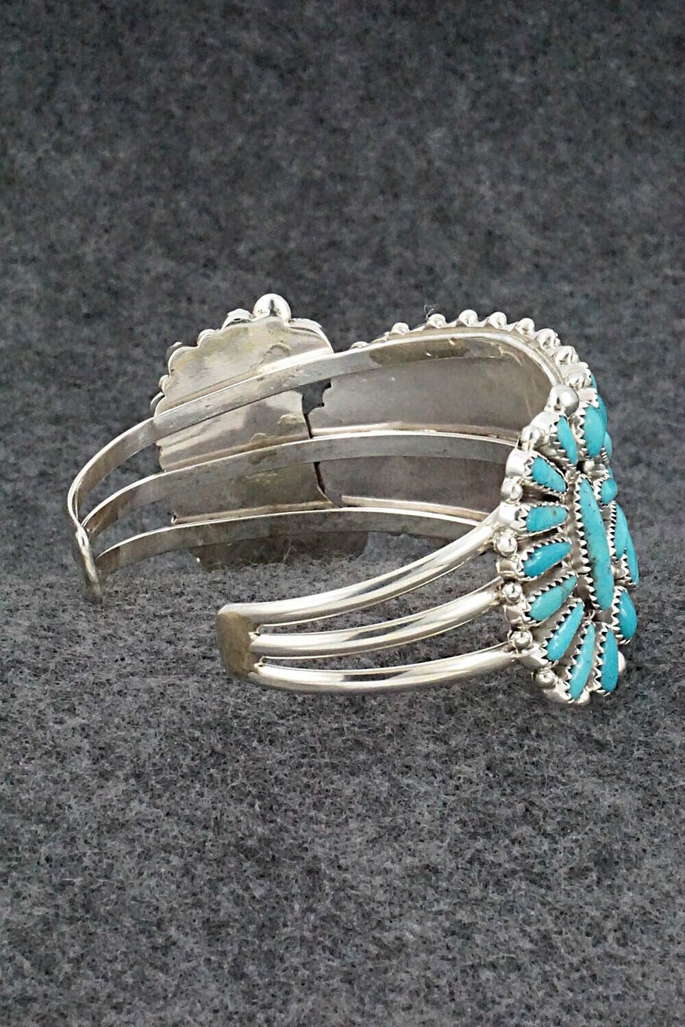 Turquoise & Sterling Silver Bracelet - Erick Wilson