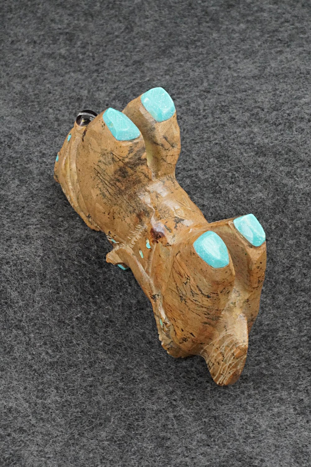 Horse Zuni Fetish Carving - Freddie Leekya