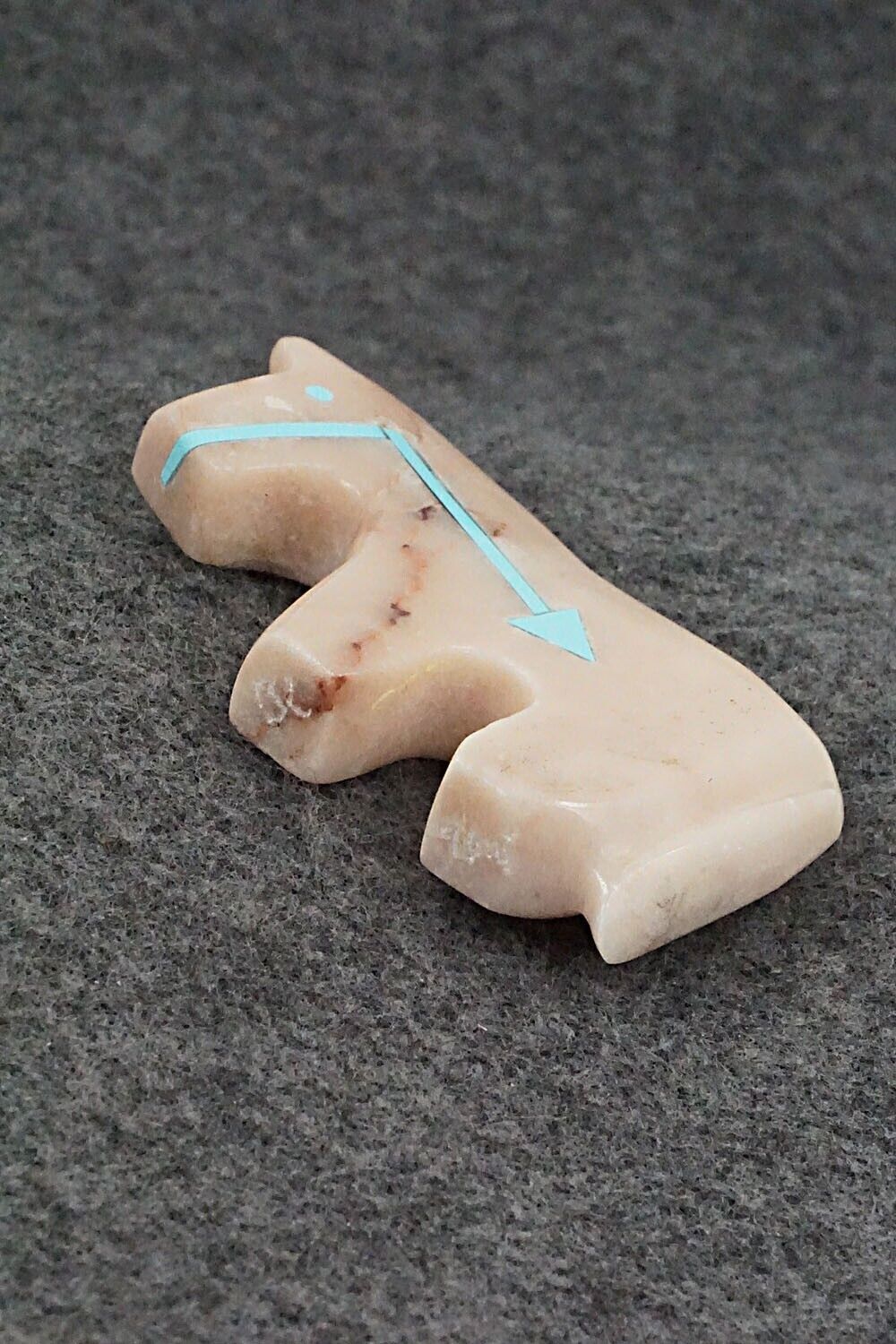 Horse Zuni Fetish Carving - Bernard Laiwakete