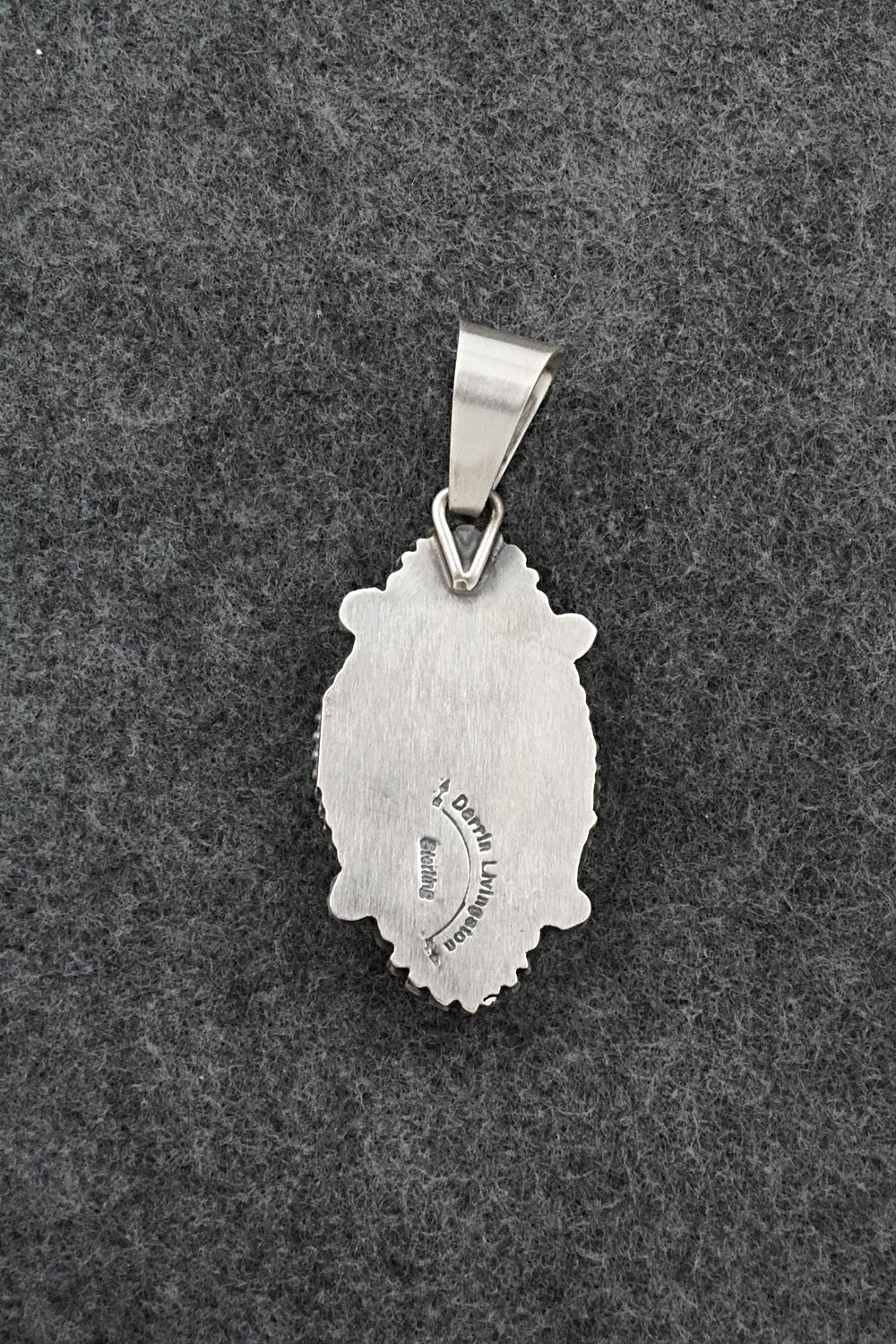 Variscite & Sterling Silver Pendant - Darrin Livingston