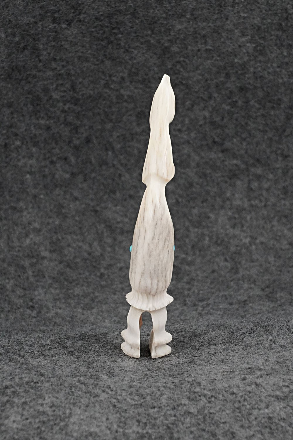 Flute Player Zuni Fetish Carving - Ethan Lowsayate