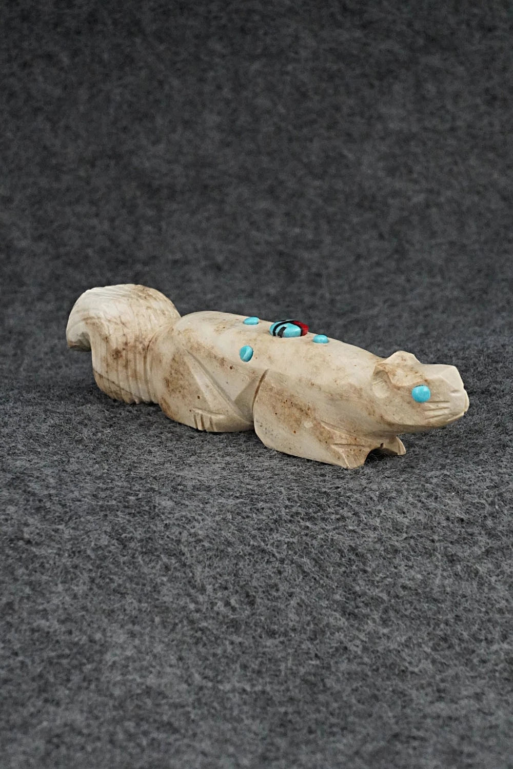 Squirrel Zuni Fetish Carving - Danette Laate