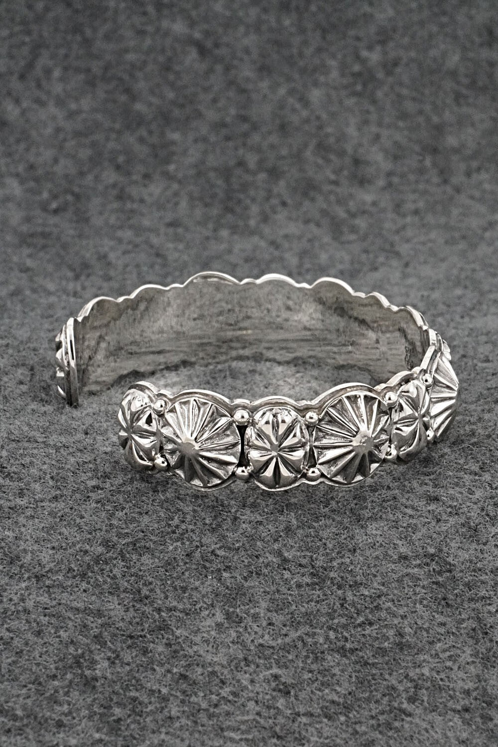 Sterling Silver Bracelet - Thomas Yazzie
