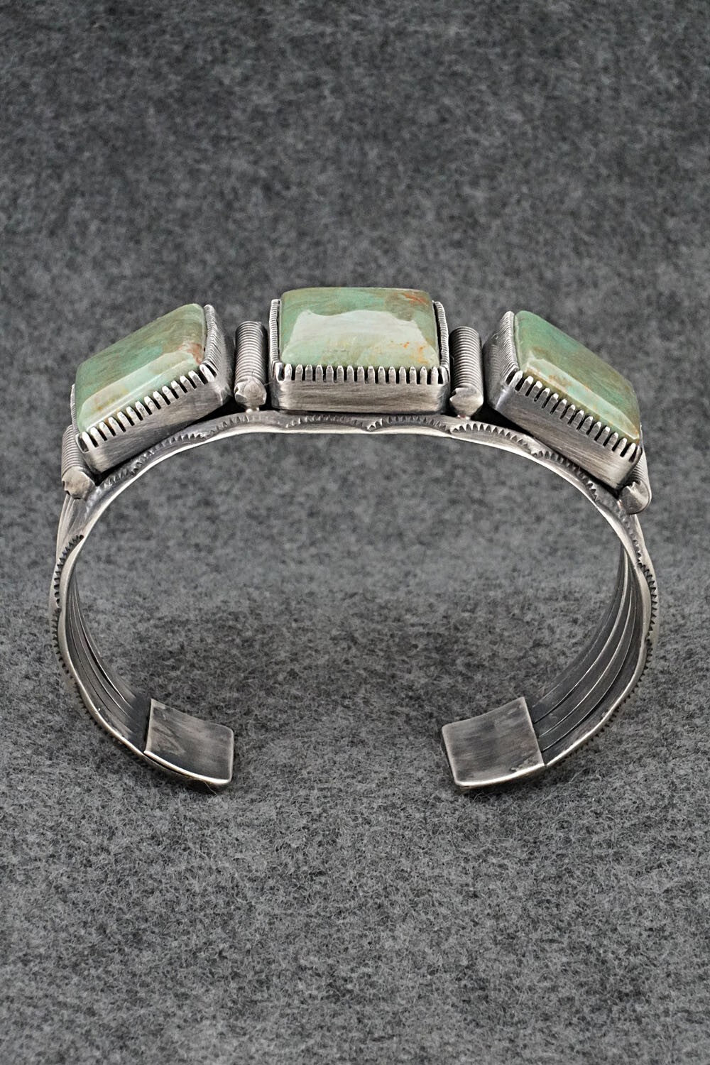Turquoise & Sterling Silver Bracelet - Mark Yazzie