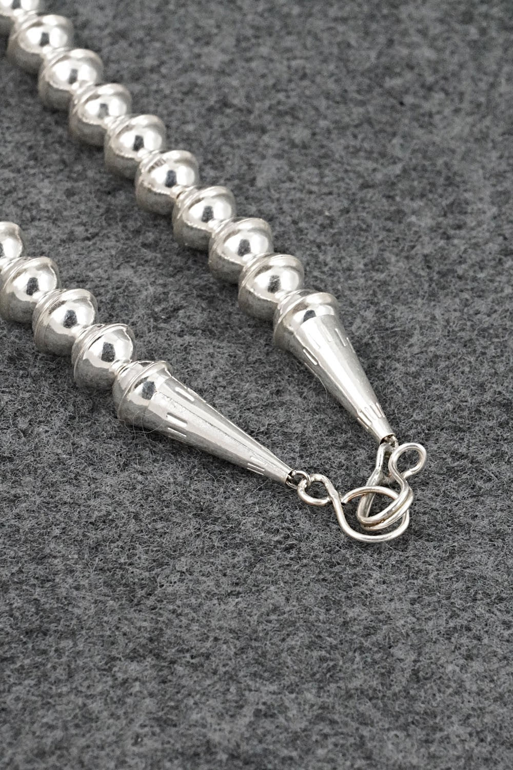 Turquoise & Sterling Silver Mini Squash Blossom Set - Phil Garcia