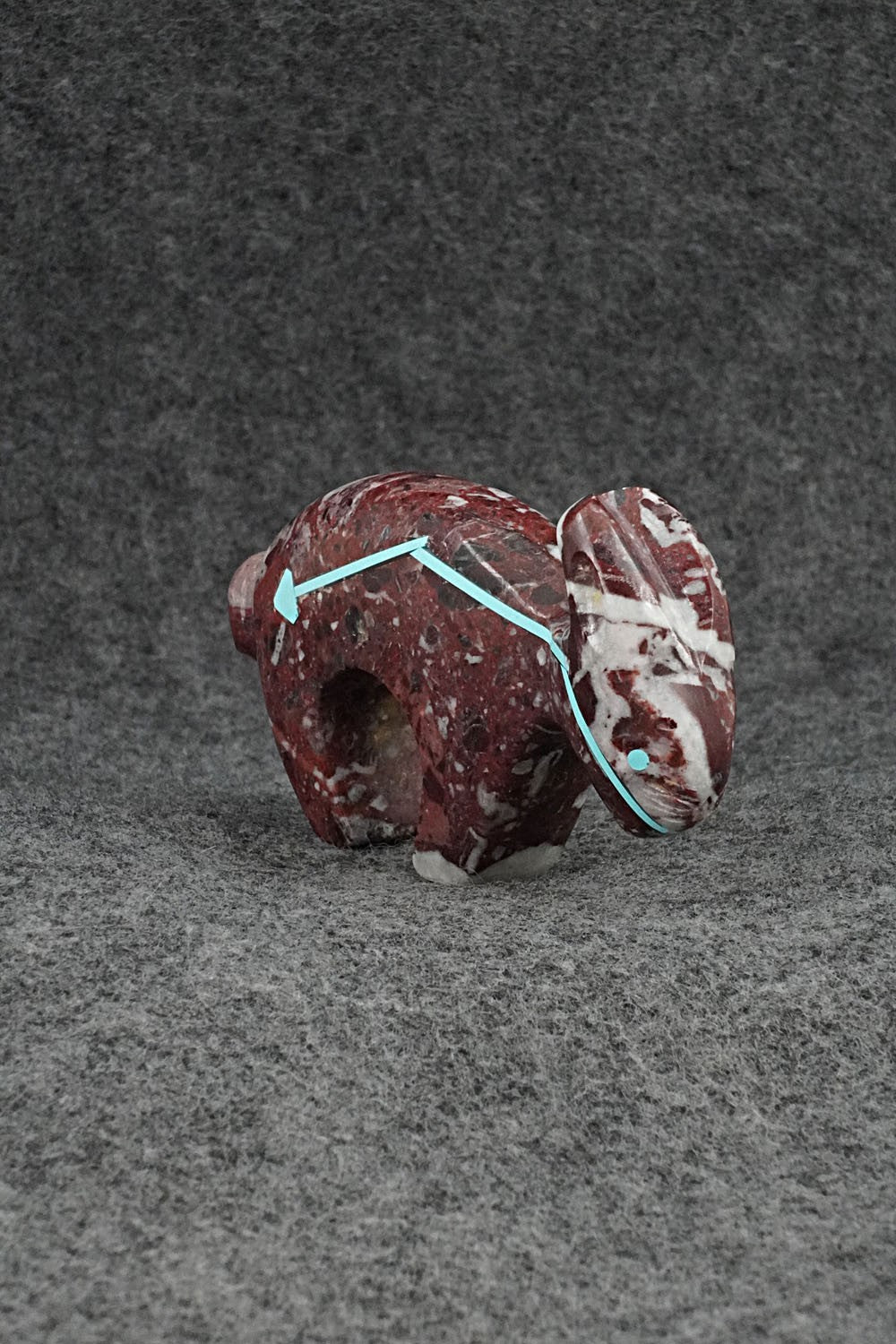 Rabbit Zuni Fetish Carving - Kenric Laiwakete