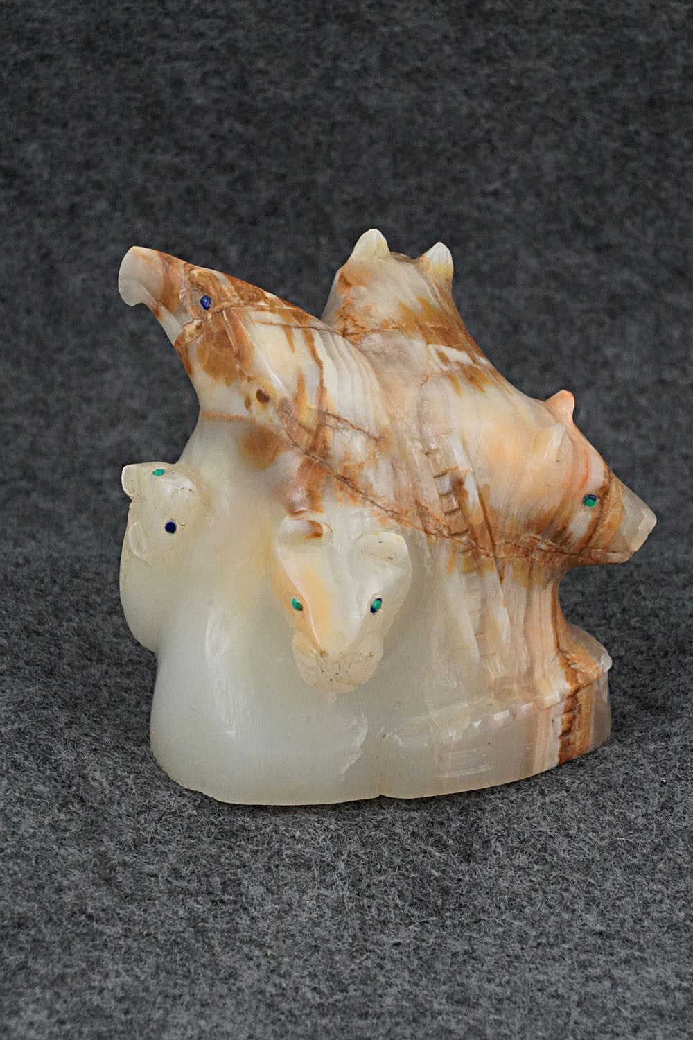 Six Directions Zuni Fetish Carving - Lance Cheama